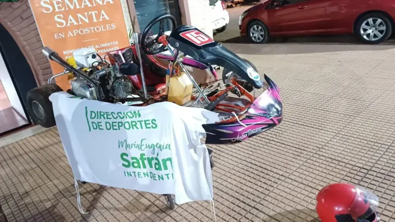 Apóstoles, con todo listo para la 2° fecha de Karting terrado 2 karting terrado 1 - 1