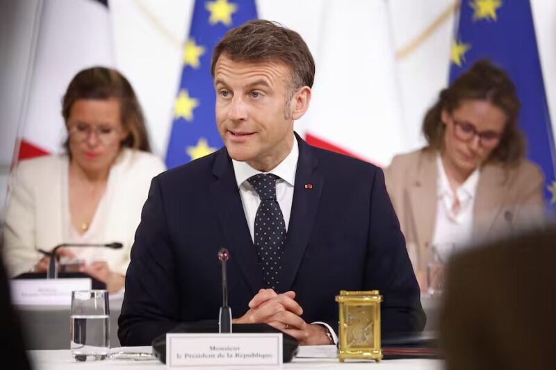 macron sobre palestina