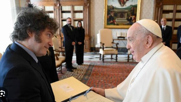 Línea de tiempo: el Papa Francisco y la política argentina 6 milei francisco 1 - 5