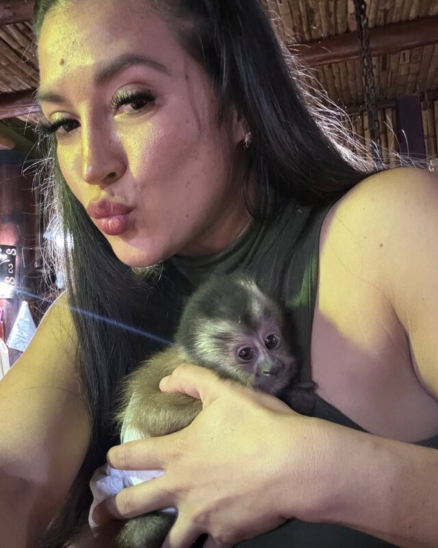 “Maxi”, el mono que desató un enfrentamiento de influencer con Ecología y una ONG 4 mimi ortiz1 - 3