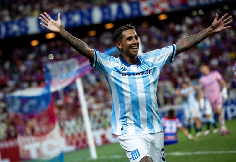 Euforia en Racing por la goleada ante Fortaleza en Brasil 3 racing 1 - 2
