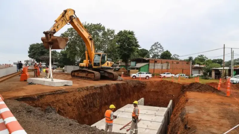 Desde el lunes, habrá desvíos viales por obras del soterramiento en Posadas 3 soterramiento - 2