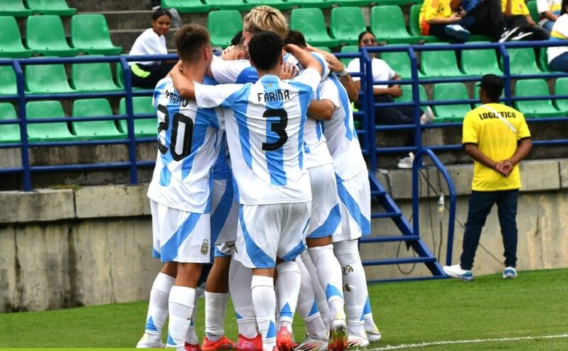 Goleada de Argentina Sub-17 a Perú por la Copa Sudamericana 3 sub 17 - 2