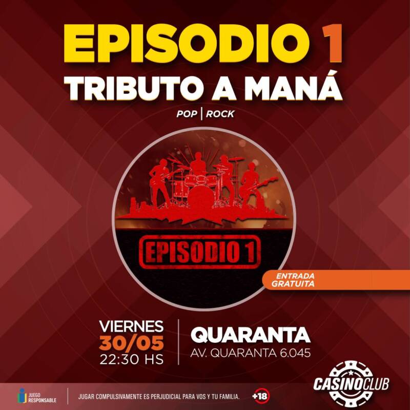 Despedí el mes de mayo con la mejor música en el Casino Club 6 25 05 30 EPISODIO 1 DJ PIOJO Flyer Feed 1 - 5