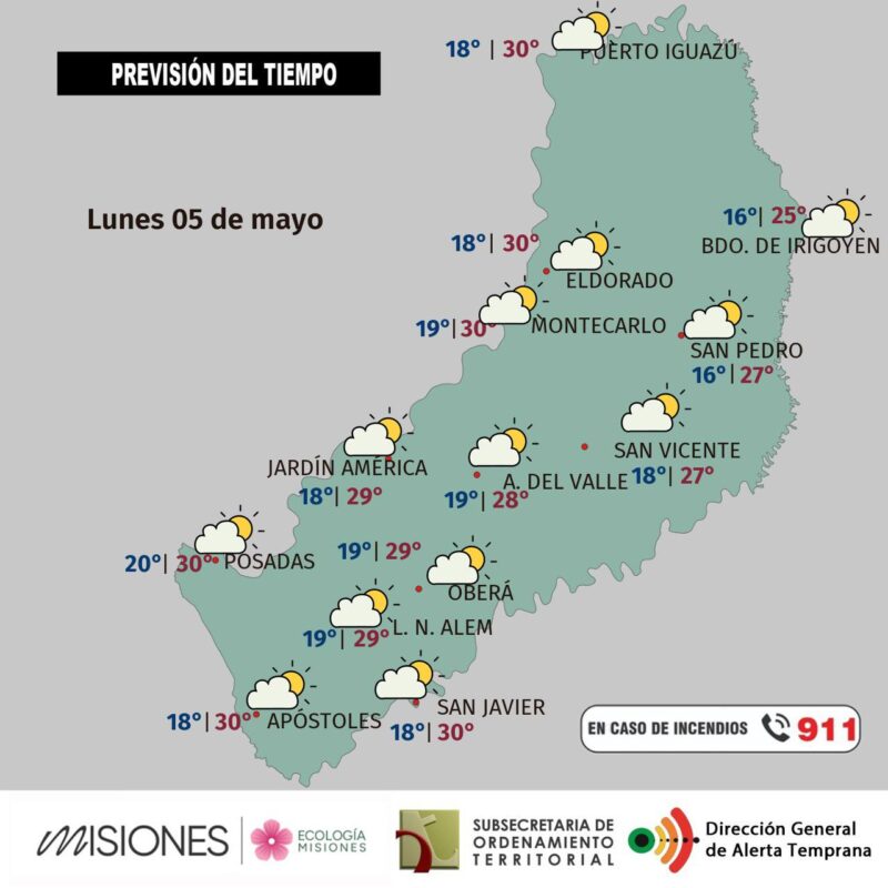 Semana con calor, lluvias y cielo cubierto en Misiones 4 495250482 995680822736853 6820876319451357655 n - 3