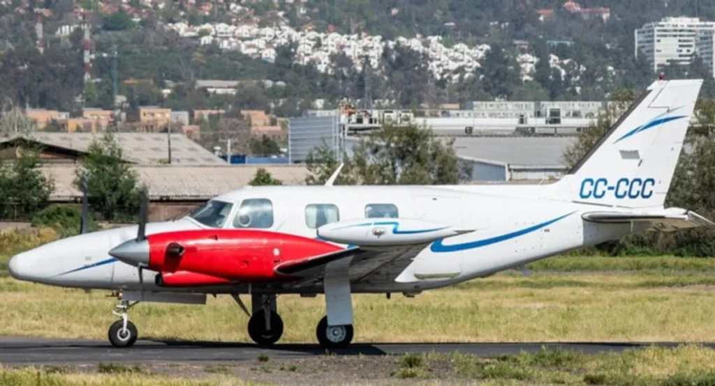 Tragedia aérea en Chile: cayó una avioneta ambulancia con seis personas a bordo Avioneta chile 1 - 1