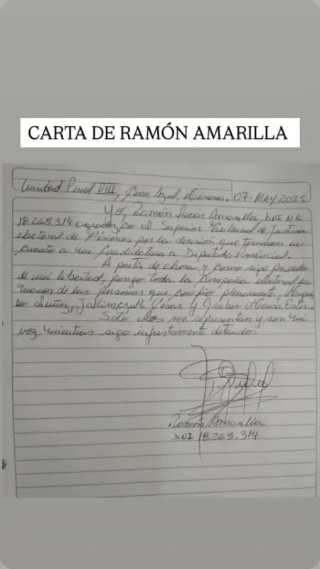 Carta Amarilla - 3