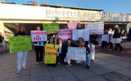 Conflicto en el Hospital Garrahan: el Gobierno pidió suspender el paro por 48 horas garrahan votacion diputados