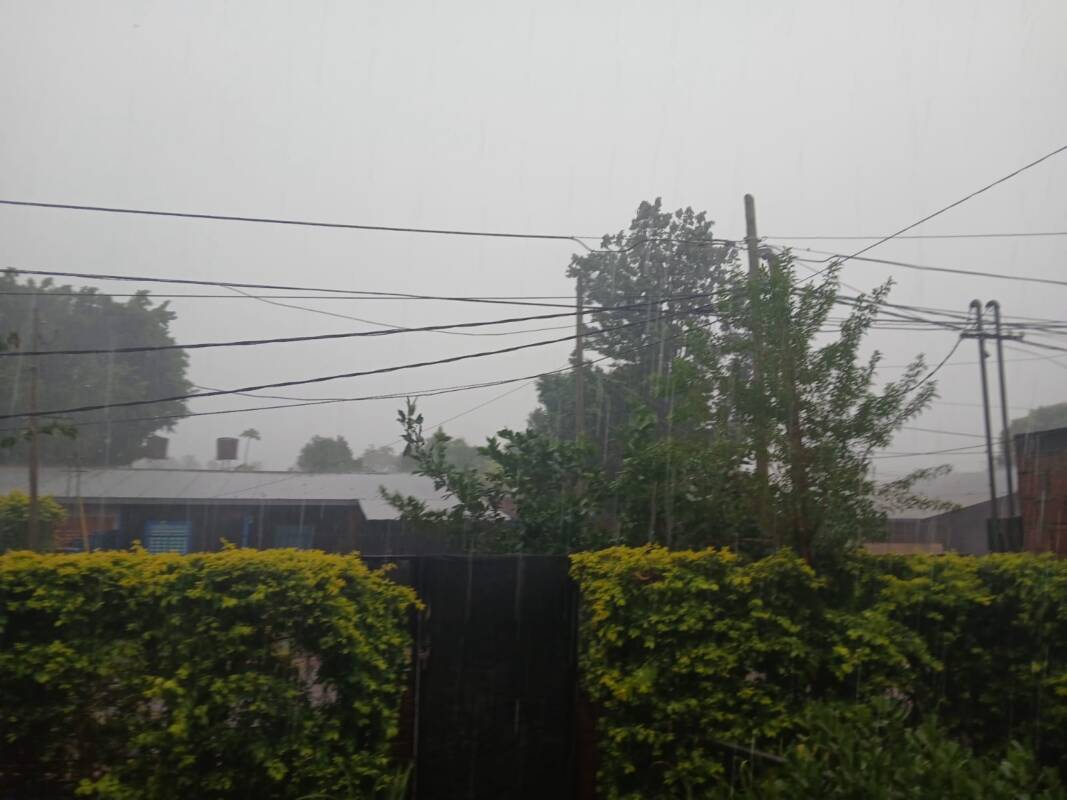 Fuerte temporal azotó Posadas y Garupá: barrios anegados y alerta vigente 4 Imagen de WhatsApp 2025 05 18 a las 12.47.36 3f086c44 - 3