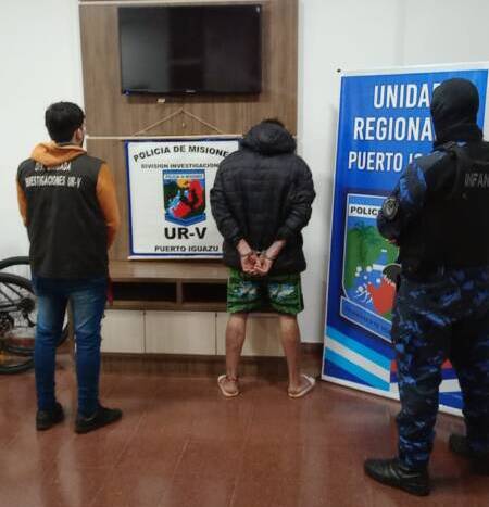 Ex convicto detenido