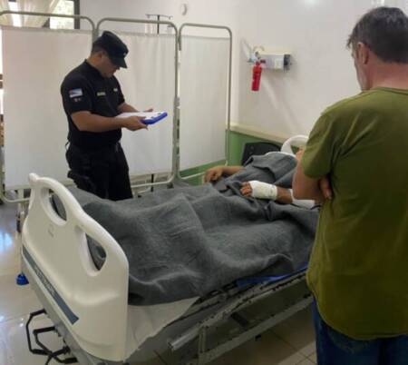 Herido tras dispararse en Iguazú