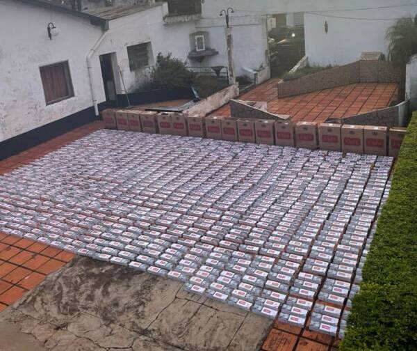 Contrabando de cigarrillos en Misiones 