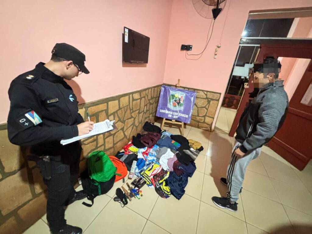 Menor implicado en robo San Ignacio