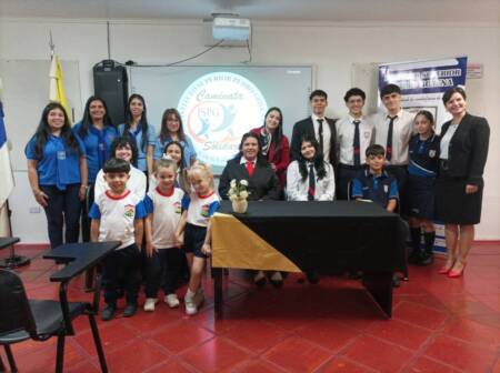 El Instituto Pedro Goyena presentó la 24° edición de su tradicional caminata solidaria PEdro Goyena caminata - 2