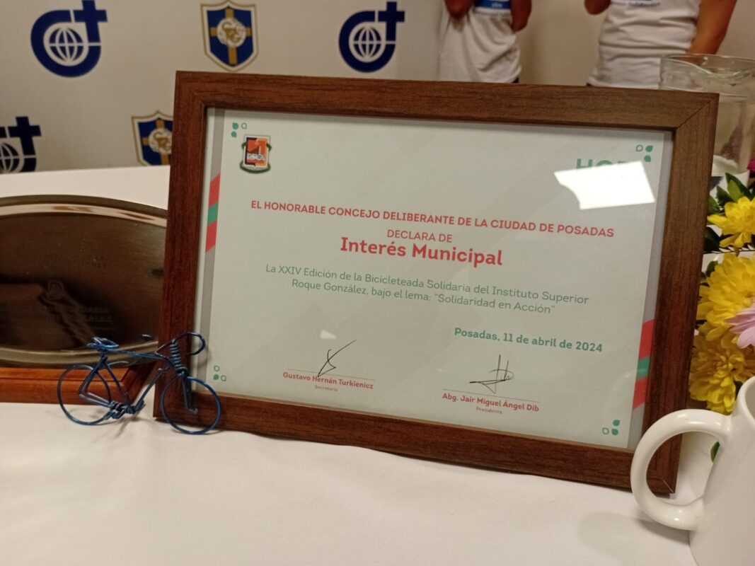 Se presentó la 25° bicicleteada solidaria del Instituto Roque González 11 Roque Gonzalez 3 - 10