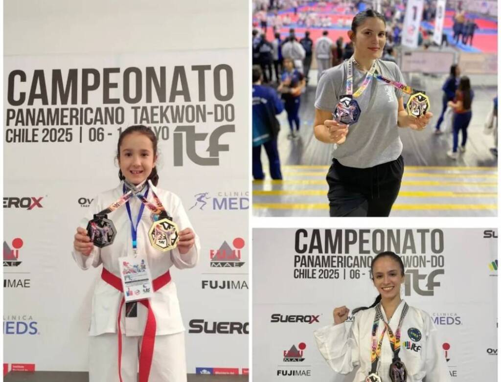 El taekwondo misionero, en lo más alto: la delegación argentina brilló en Chile Taekwondo