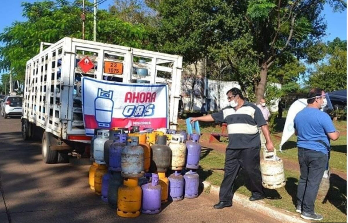 El programa provincial refuerza el acceso al gas envasado con operativos en Posadas y el interior de Misiones.