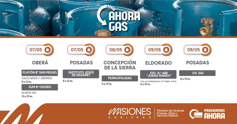 “Ahora Gas”: cómo y dónde acceder al beneficio en el mes de mayo 5 ahora gas mayo 1 - 4