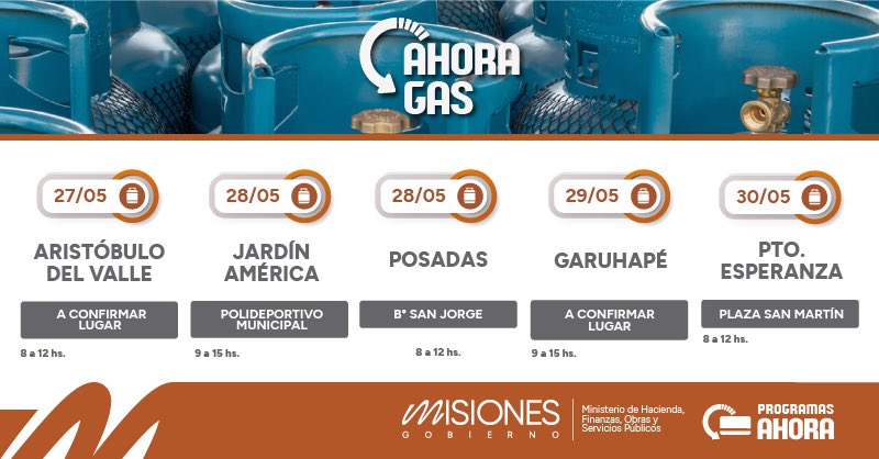 “Ahora Gas”: cómo y dónde acceder al beneficio en el mes de mayo 9 ahora gas mayo 4 - 8