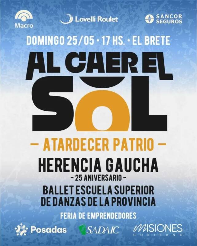 Fin de semana en Misiones: cultura y tradición patriótica 7 al caer el sol - 6