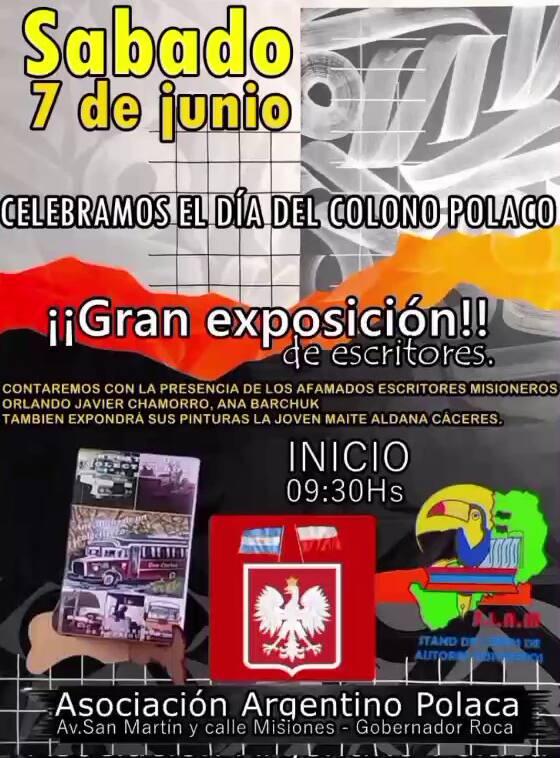 Día del Colono Polaco: jornada cultural en Gobernador Roca 3 asociacion polaca - 2