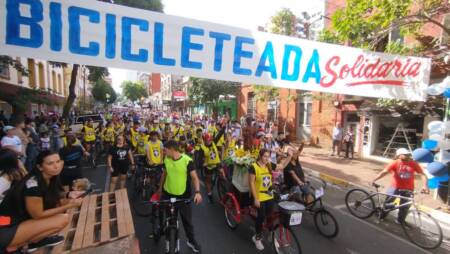 bicicleteada solidaria roque gonzalez 12 - 3
