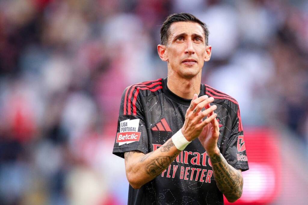 Di María vivió una emotiva despedida del Benfica tras empatar con Sporting Braga 5 di maria despedida 2 - 4