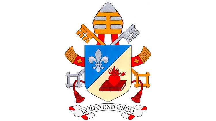El Vaticano publicó el retrato oficial y el escudo del Papa León XIV 4 escudo papal - 3