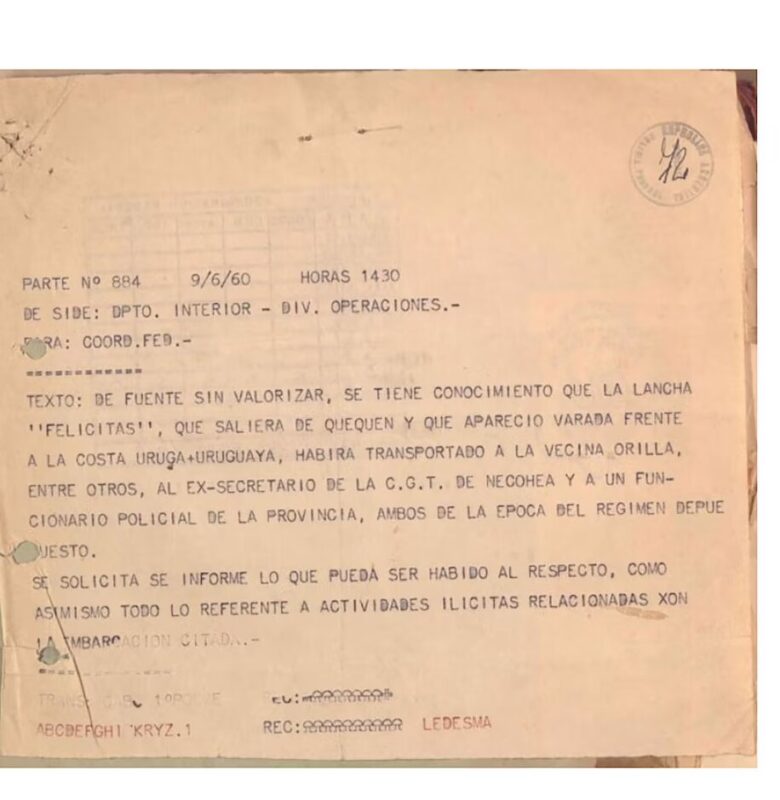 Nazis en Argentina: el misterioso caso Felicitas sale a flote 3 Misterioso caso Felicitas: Un escape por mar, cuatro hombres sospechosos y un operativo encubierto en 1960.