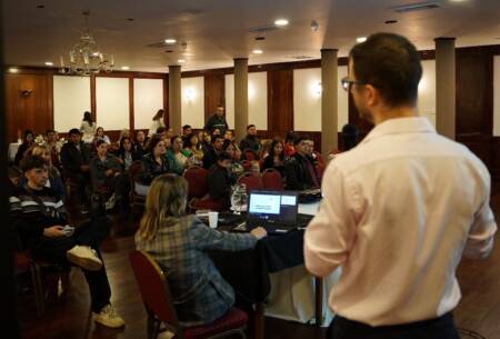 Macias y Chini impulsaron una jornada clave para emprendedores en Posadas jornada chini