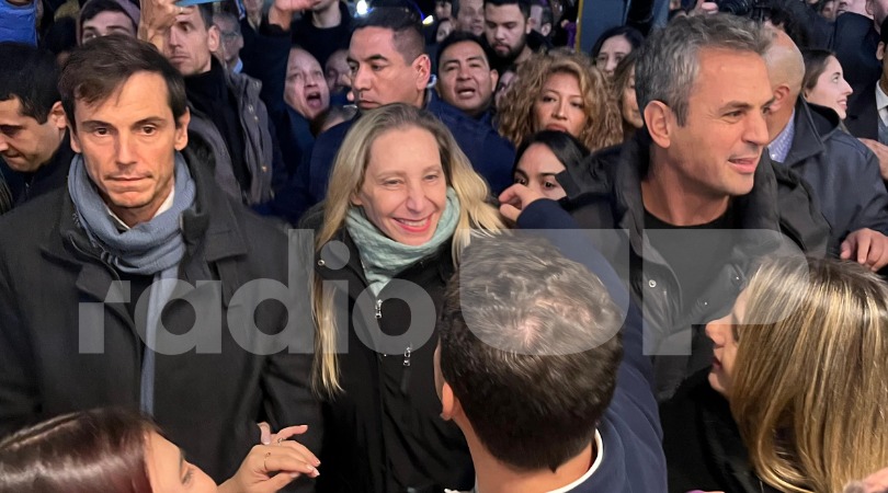 Karina Milei encabezó una caminata por el centro posadeño en apoyo a candidatos de La Libertad Avanza karina en Posadas 2 - 1