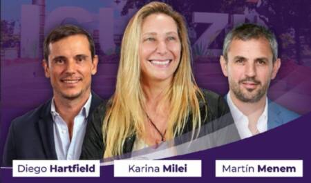 Karina Milei y Martín Menem visitarán Puerto Iguazú este viernes con Diego Hartfield karina milei 1 - 2
