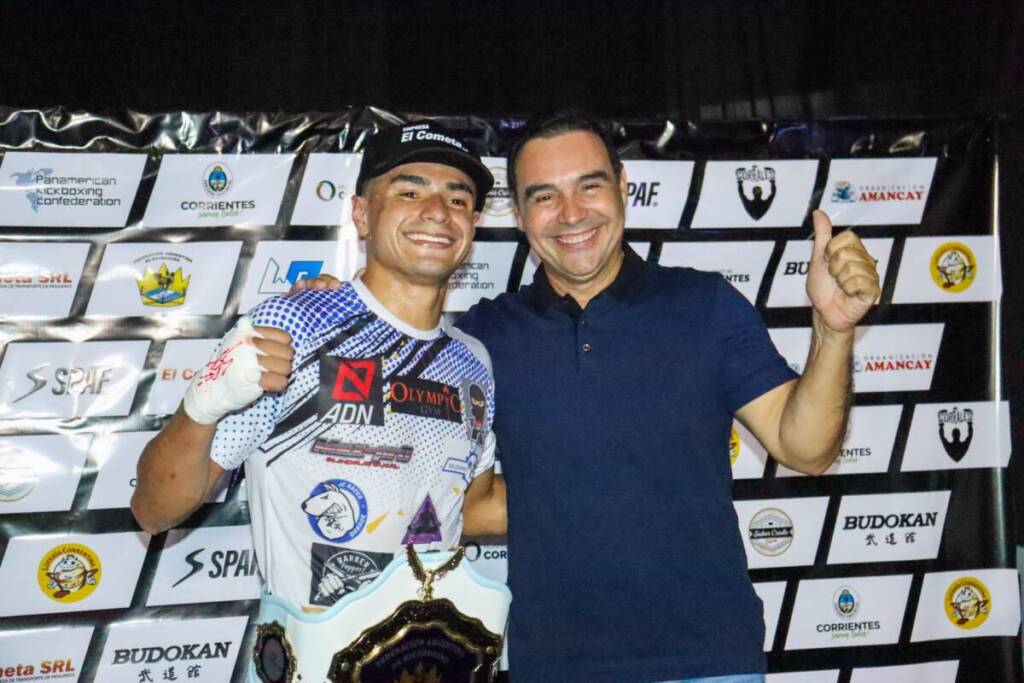 Corrientes tiene al nuevo campeón Wako Pro de la modalidad Low kick 4 leo corrales valdes - 3