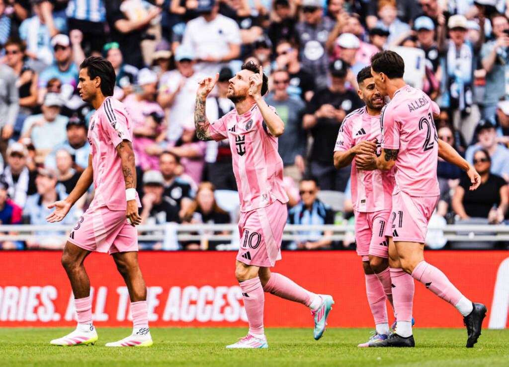 El Inter Miami de Messi cayó por goleada 4 messi sabado - 3