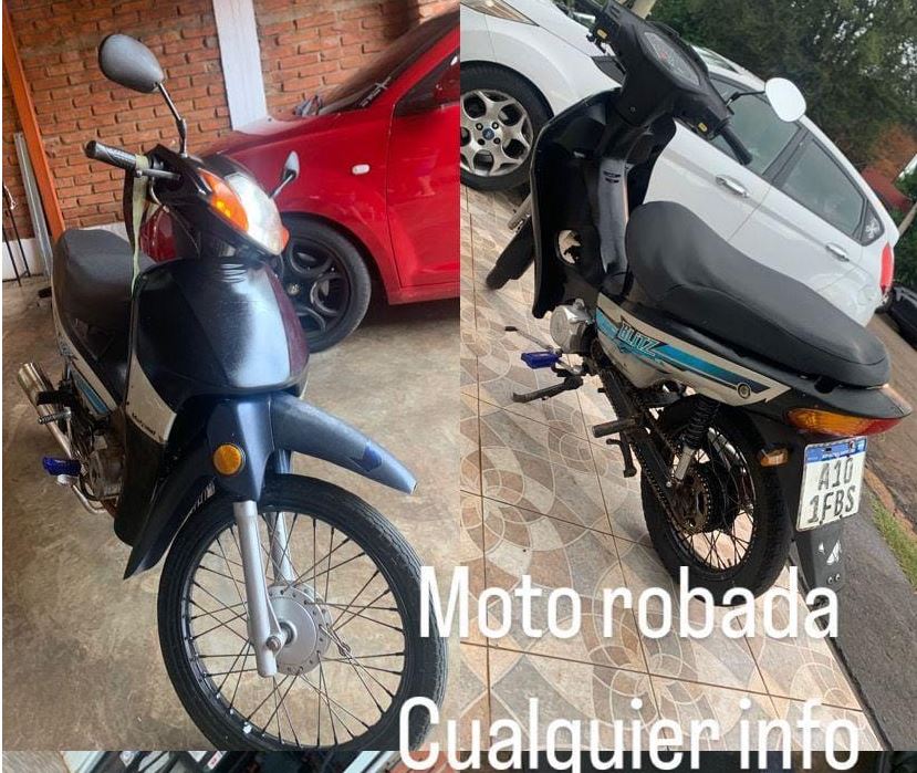 Bajo la tormenta robó una moto, quedó grabado y es buscado en Posadas 6 moto 1 - 5