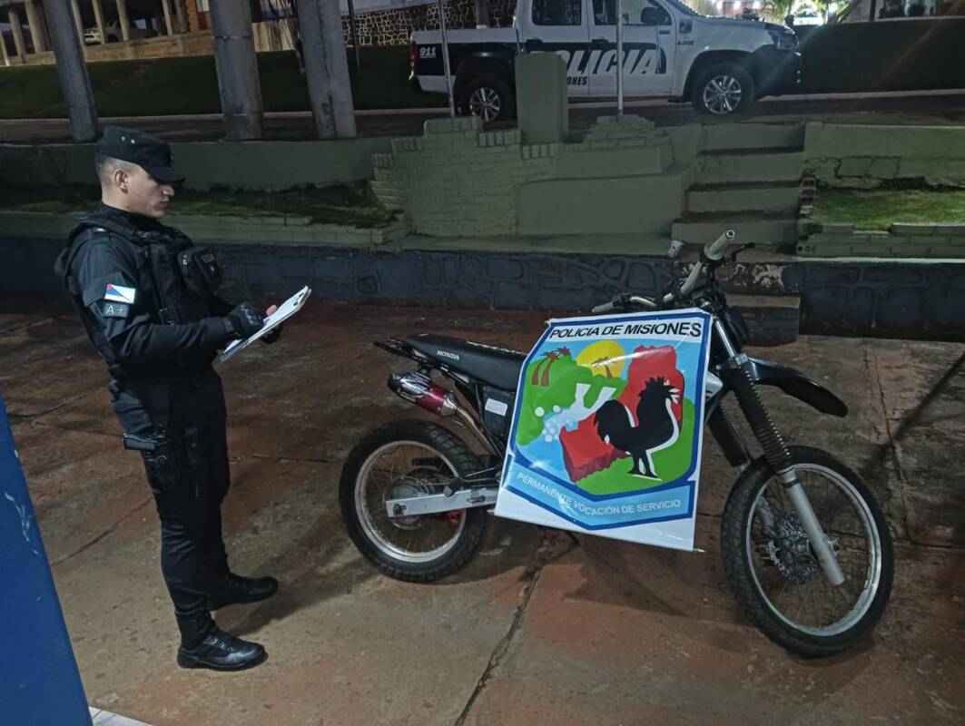 Misiones: Tres vehículos robados cayeron en operativos fronterizos 3 moto 2 - 2