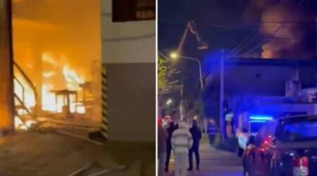 Incendio en una pañalera de Lomas del Mirador: colapsó el techo y evacuaron a vecinos panalera2 1 - 3