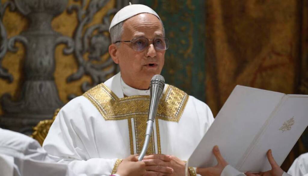 primera homilia papa leon xiv - 1