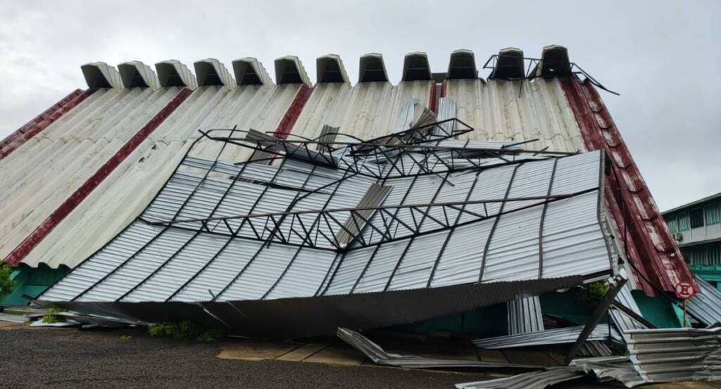 Micro explosión en San Miguel do Oeste