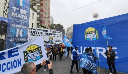 OSPRERA dio de baja importante convenio asistencia a la UATRE uatre protesta - 1