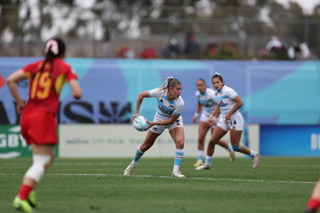 Con la misionera "Pula" Pedrozo, Las Yaguaretés cayeron ante China 5 yaguaretes1 - 4