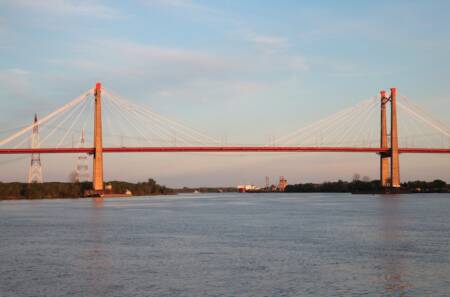 Rehabilitaron el puente Zárate Brazo Largo y difundieron alternativas de tránsito en el Litoral zarte brazo largo - 9