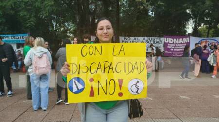 En Eldorado marcharán contra el veto presidencial a la Ley de Emergencia en Discapacidad En Misiones se hicieron sentir las expresiones para que el Gobierno invierta más en el área de discapacidad