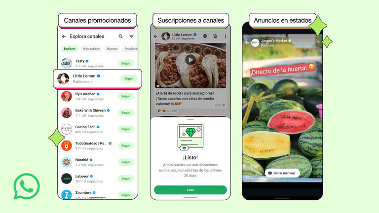 WhatsApp ahora tendrá publicidad y pagos en canales 2 WhatsApp ahora tendrá publicidad y pagos en canales