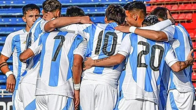 Argentina venció 2-0 a Australia en un amistoso rumbo al Mundial Sub-20 2 Argentina