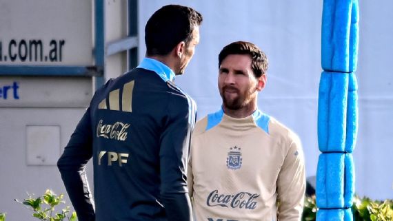 Messi sería titular ante Colombia en el Monumental y vuelve a liderar a la Selección Selección Argentina