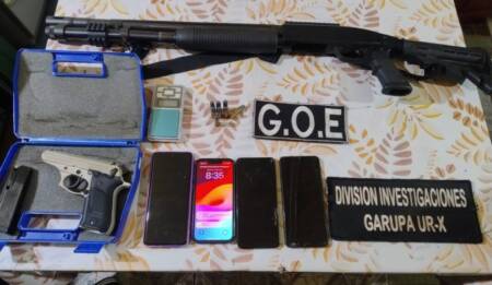 Garupá: allanaron la base logística de una célula delictiva vinculada al “Negrito Muñoz” célula delictiva en Garupá