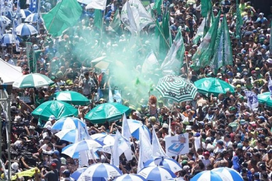 Convocatoria de la CGT en apoyo a Cristina Kirchner 4 CGT