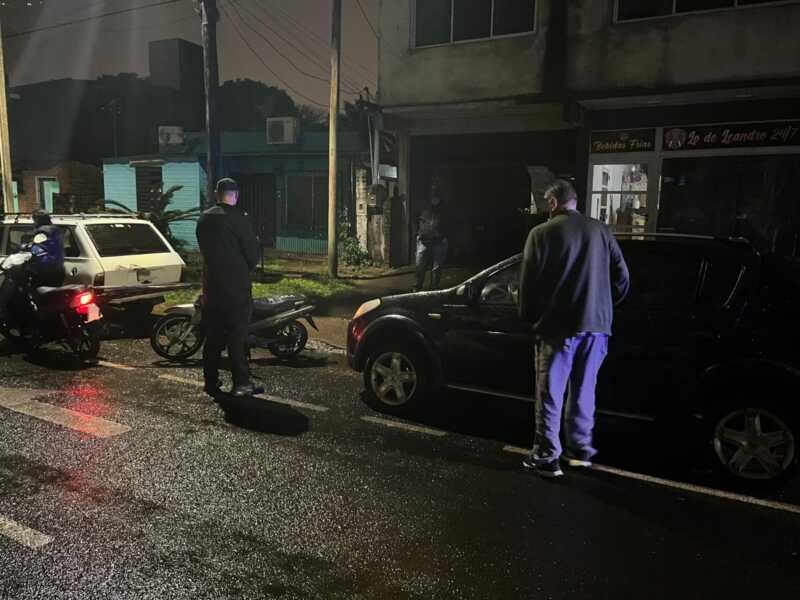 Posadas: Choques y despistes con intervención de la Policía 6 CHOQUE MOTOS - 5