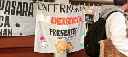 Paro en el Garrahan: reclaman aumentos y denuncian vaciamiento parro garrahan